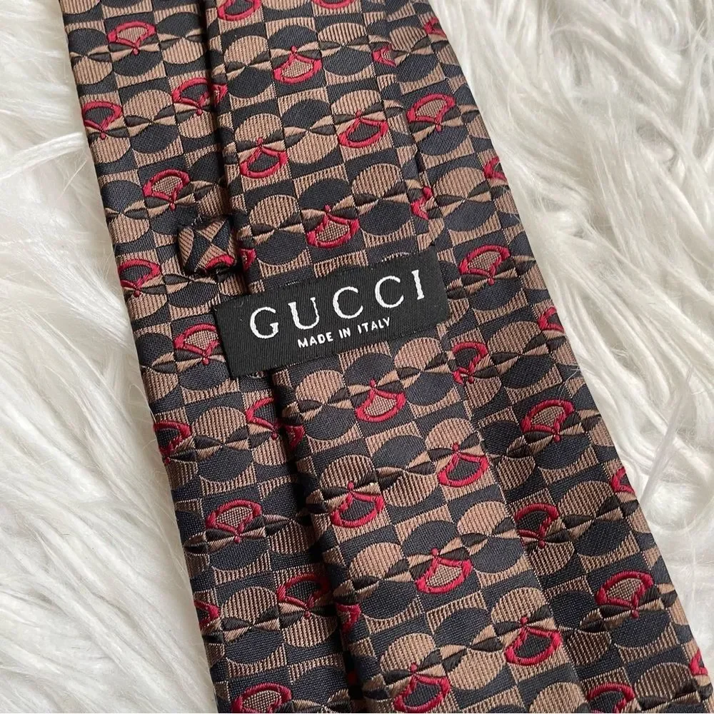 GUCCI men’s‎ tie silk